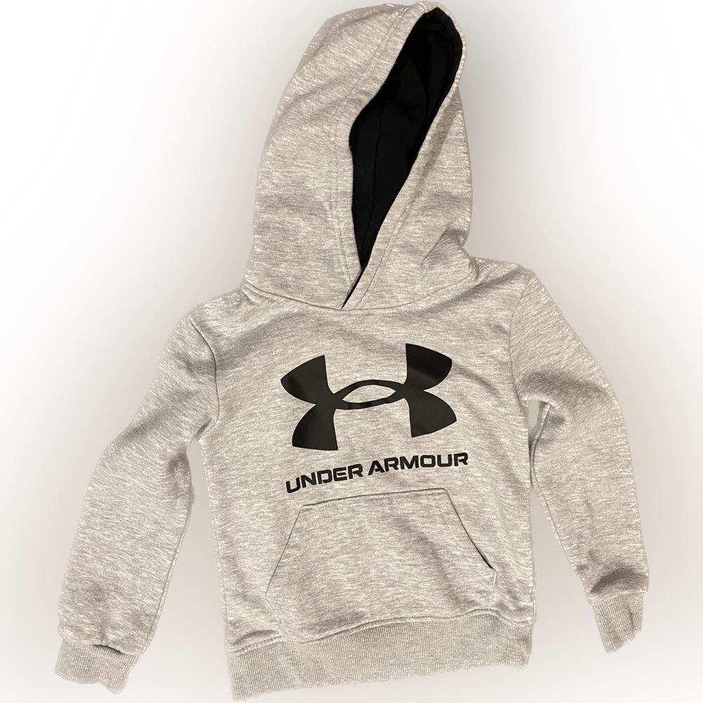 Boys' Under Armor Rival Fleece Big Logo Hoodie - LIKE NEW!!!